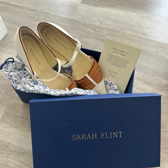 Sarah Flint Women's Aet D Orsay Shoes Women’s 8 NWT - Picture 2 of 3